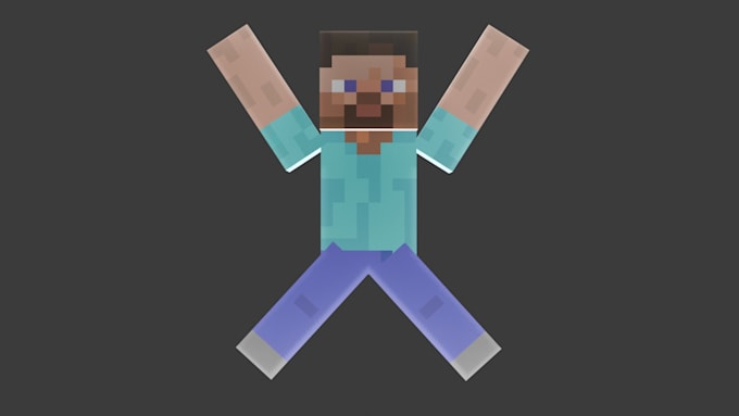create any 3d model mob from minecraft