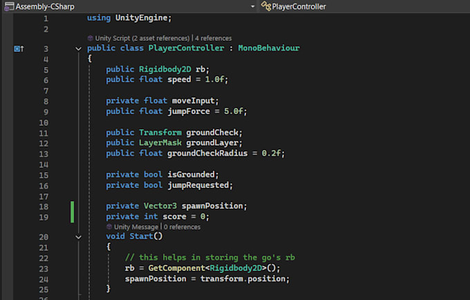 fixing simple and basic unity 2d bugs and c sharp scripts