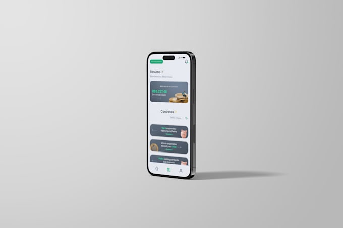 design for you mobile app finance dashboard android ios