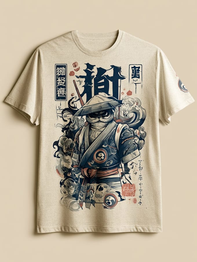 create modern and trendy tshirt design for your brand