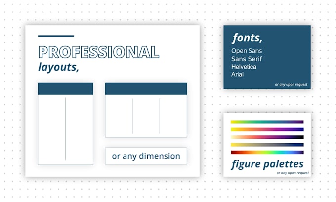 design scientific and research conference posters