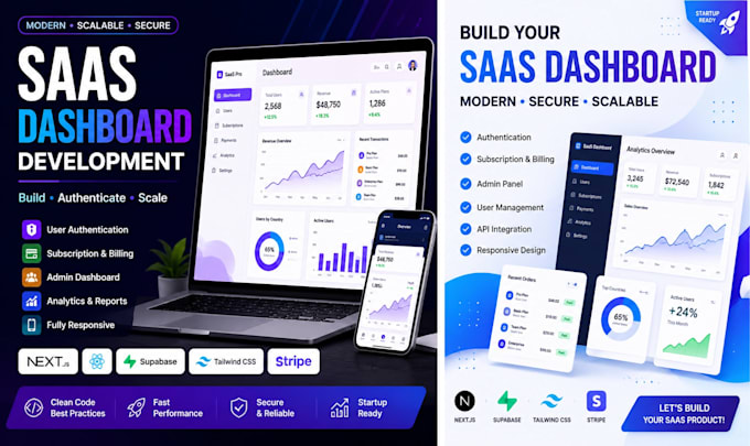 build scalable saas dashboard with auth and billing