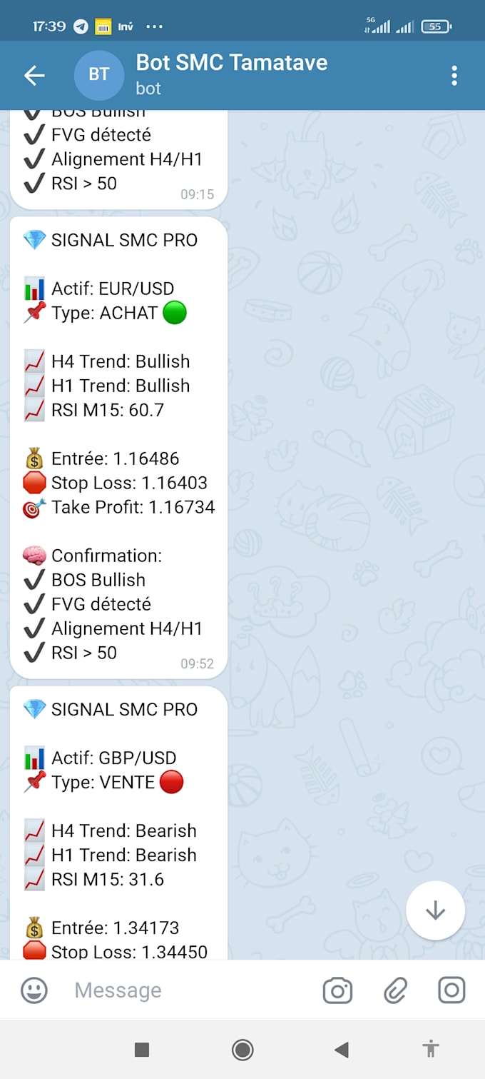 develop a custom python trading bot or crypto algo