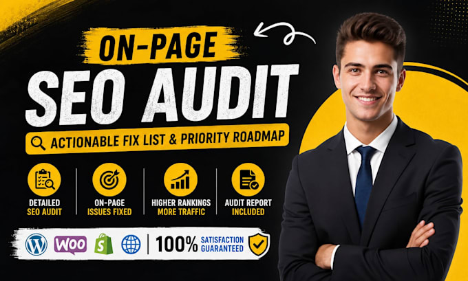 do on page SEO audit, actionable fix list and priority roadmap
