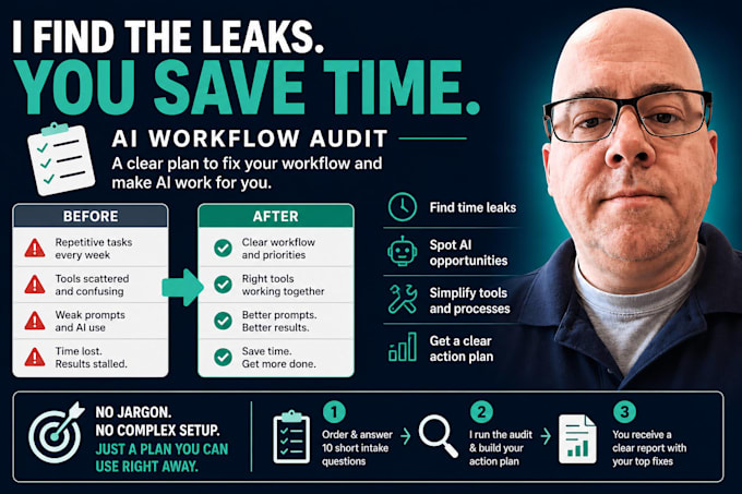 audit your workflow and show you where ai can help