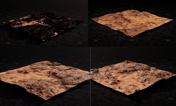 design custom 3d maps, terrains, isometric event maps, and game environments map