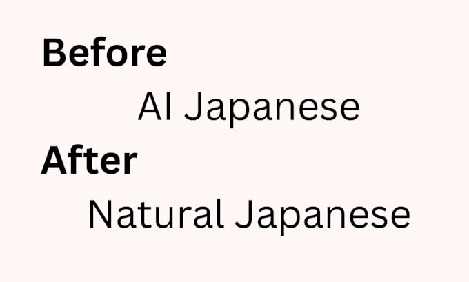 proofread and edit your japanese