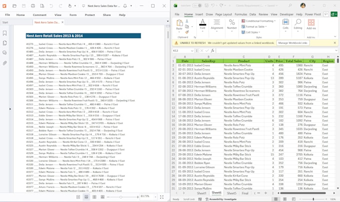 clean, organize and format your excel data with 100 percent accuracy