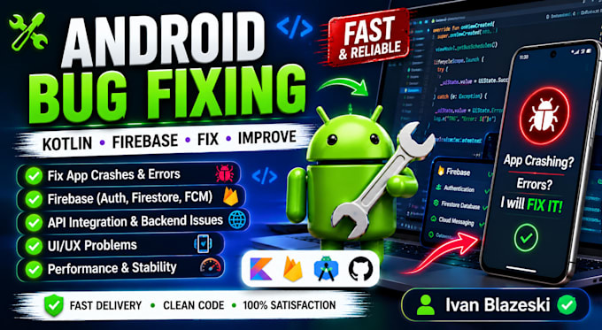 fix bugs in your android app