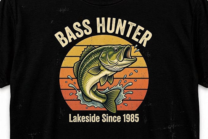 create modern and trendy tshirt design for your brand