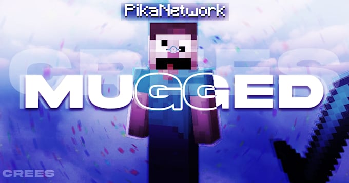 create a clean minecraft thumbnail