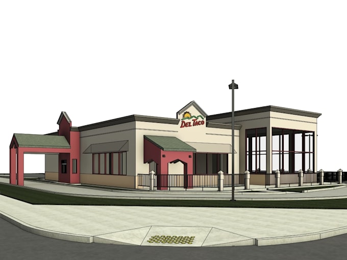 create precise revit 3d model from 2d plans for bim and visualization