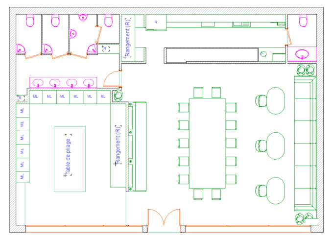 create a functional commercial floor plan for your business