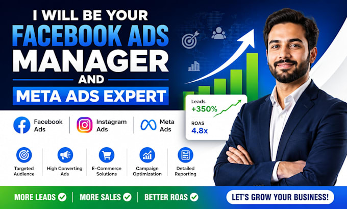 be your facebook ads manager and meta ads expert