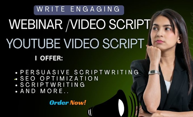 write a perfect webinar script, sales presentation,  using the perfect formular