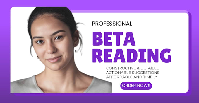 beta read or alpha read your book or ebook