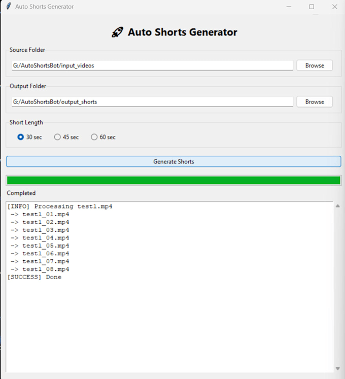 create custom python and ffmpeg video automation software