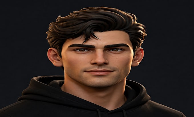 do 3d character model, character modeling