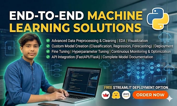 create machine learning models and data science