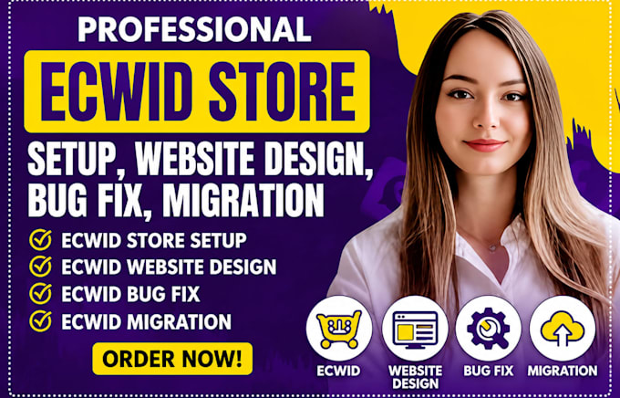 setup ecwid store, ecwid website design, ecwid bug fix, ecwid migration