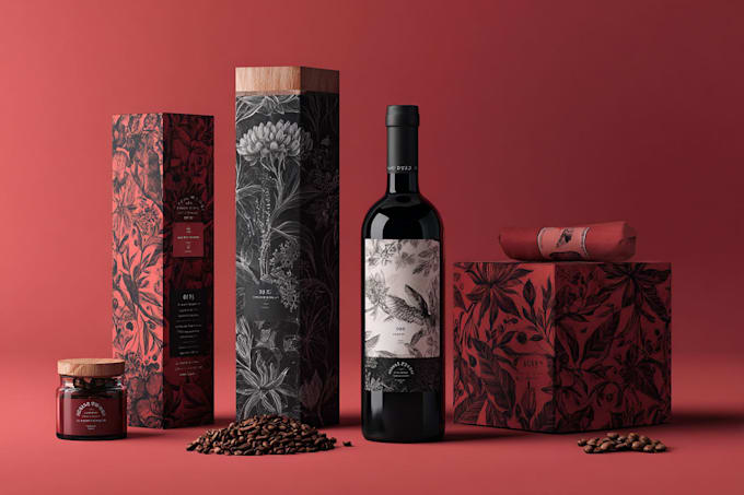 modern and professional packaging design
