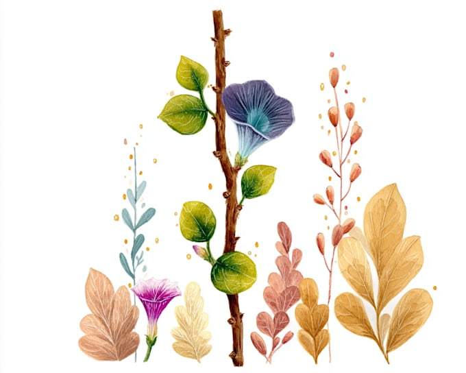 draw realistic botanical illustrations