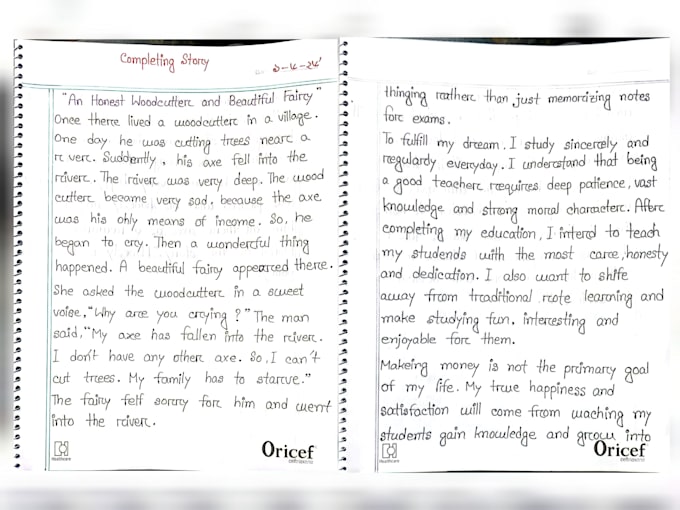 write letters and notes