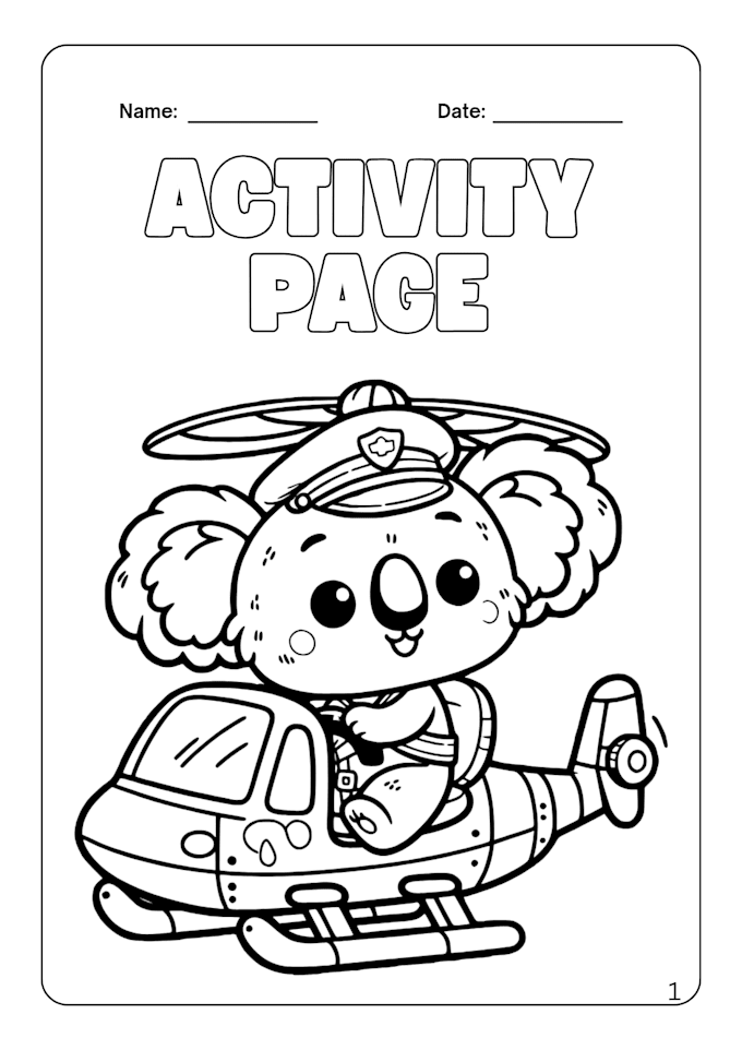 make interactive worksheet for kids