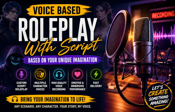 roleplay with script voice based on your unique imagination