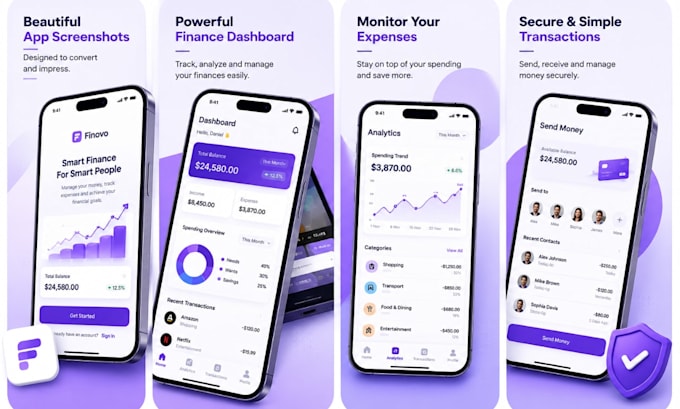 design app store screenshots play store screenshots and app screenshot design