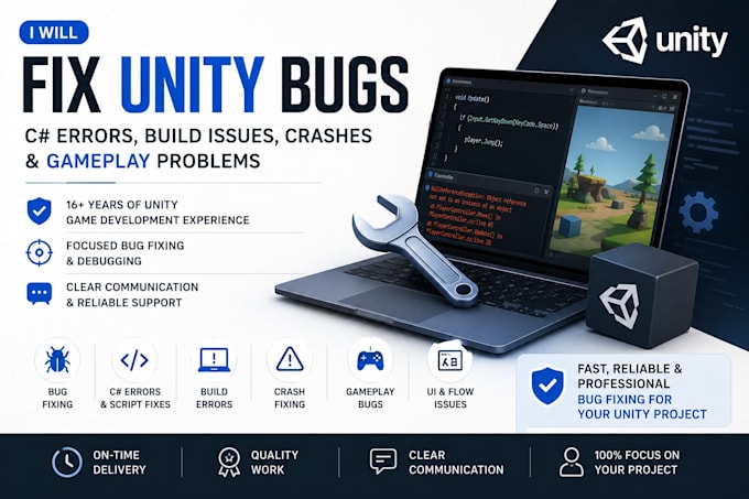 fix unity bugs and build errors