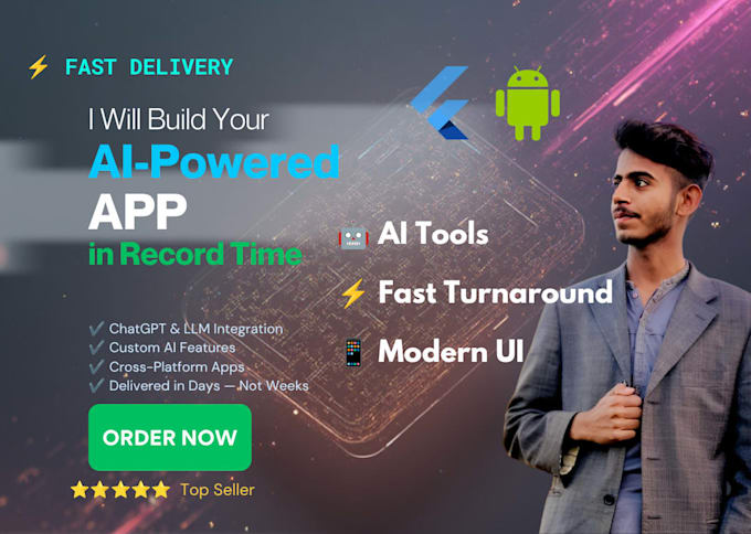 build ai apps mobile apps android application flutter