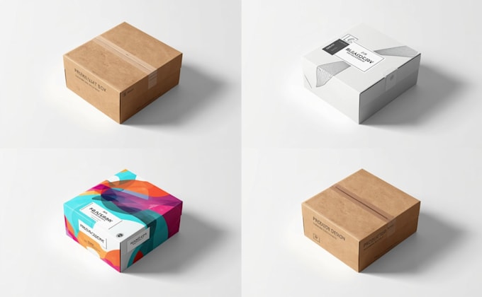 create mockup designs for clothing, packaging and posters