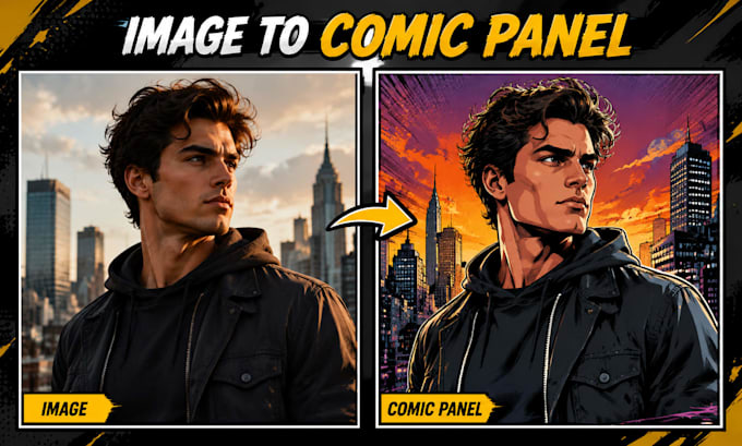 create custom character design comic character superhero anime oc and comic art