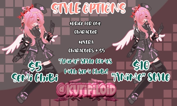 make characters for gacha life 2