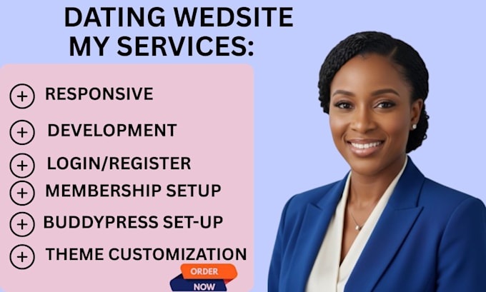 l create dating website as per your requirements
