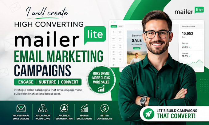 create go high level converting mailerlite email marketing campaigns