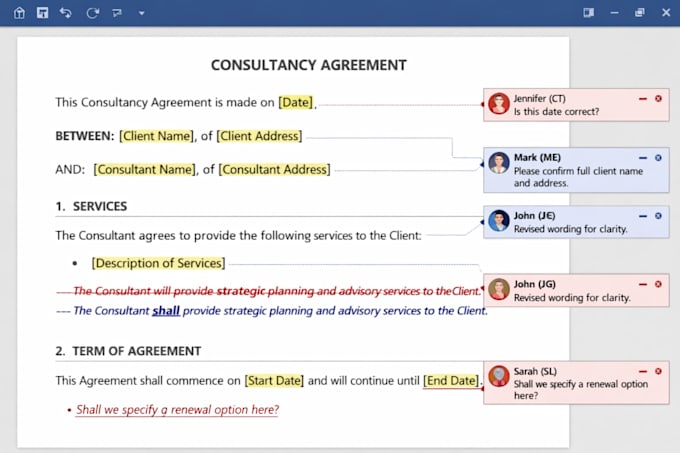 review non disclosure agreements and highlight risks