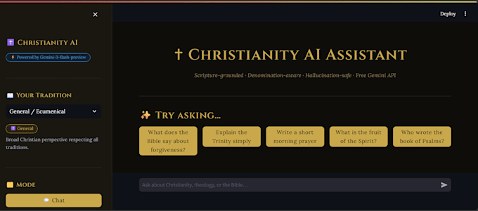 build a bible ai chatbot using gemini, rag, and chromadb