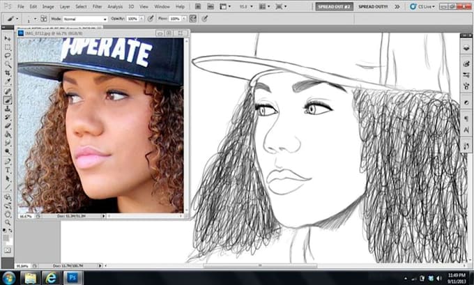 convert flyer design, logo to vector files in coreldraw