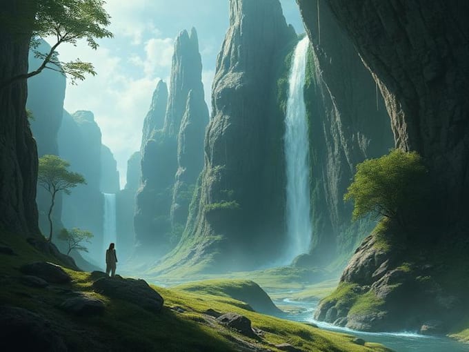 Create stunning fantasy and scifi environment concept art by Paloshv ...