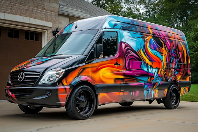 make branding car wrap van wrap truck wrap vehicle