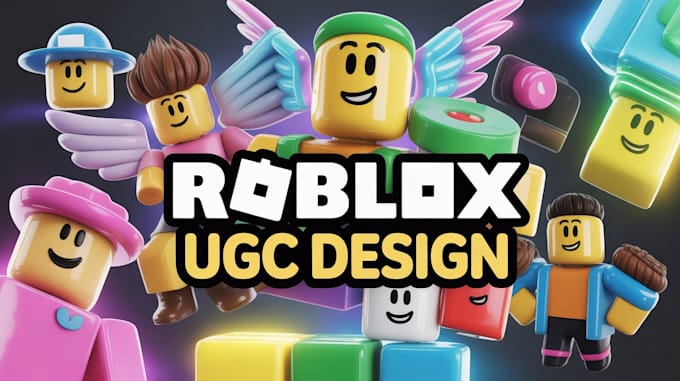 create custom roblox ugc concepts, accessories, and game assets