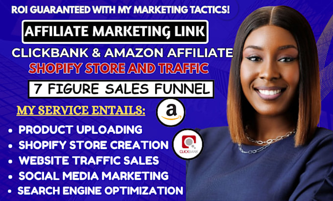setup clickbank affiliate marketing shopify store amazon affiliate program
