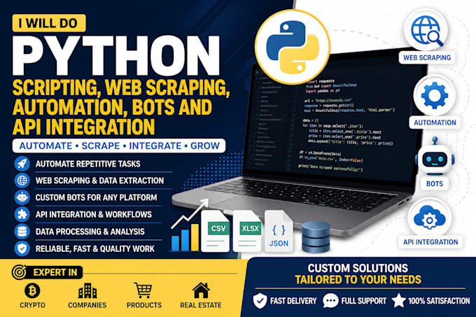 do any python projects