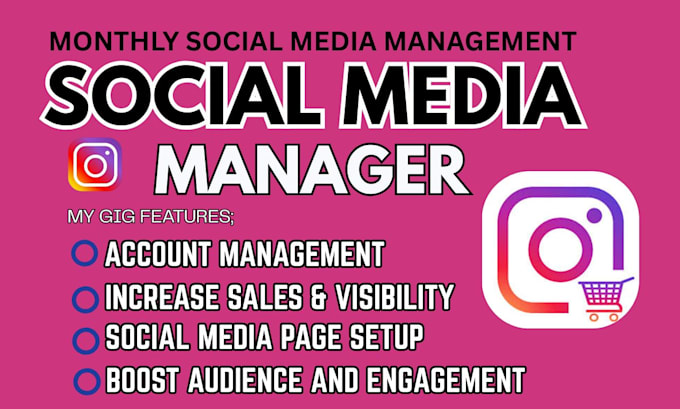 be your social media manager