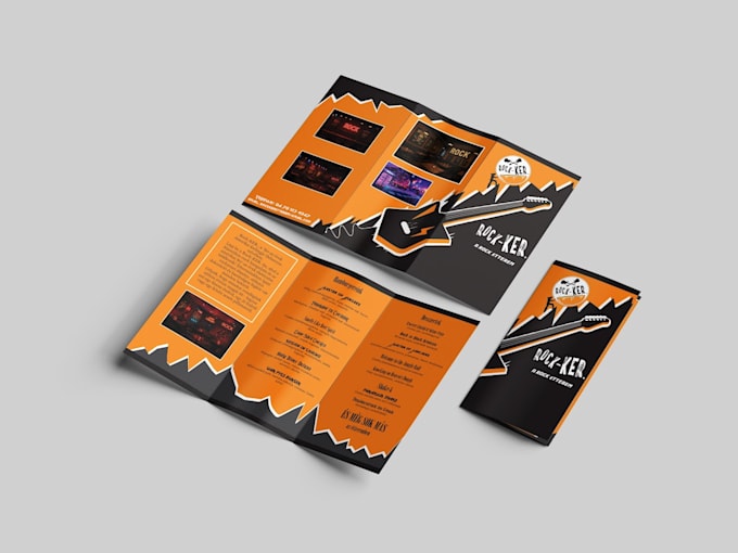 design a restaurant menu
