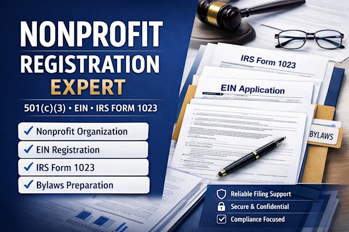 do 501c3 nonprofit registration, ein and bylaws