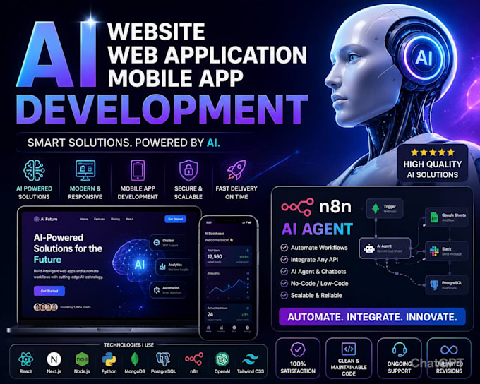 do ai website,ai web application,ai mobileapp development,ai website development