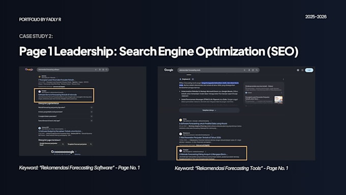 do complete b2b SEO optimization to rank on page 1